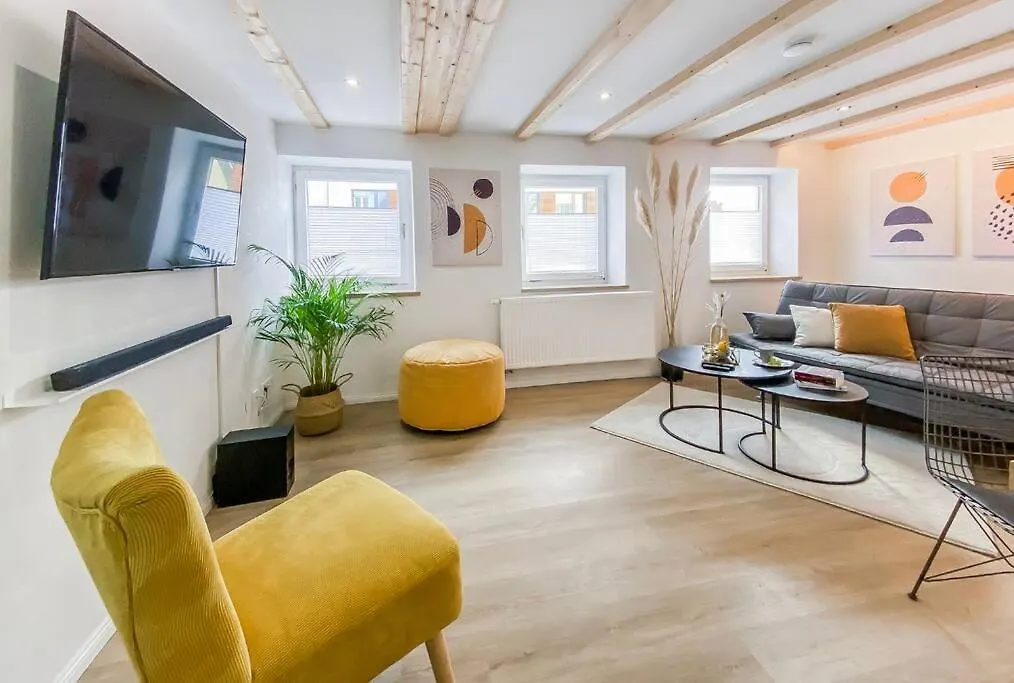 Stylisches Apartment Mit Terrasse In Der Altstadt Von Donauwoerth 0*,  Germany